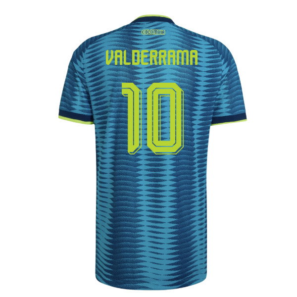 2026-2027 Colombia Authentic Away Shirt (Valderrama 10)-SoccerKits Hub | Buy Soccer Jerseys Online